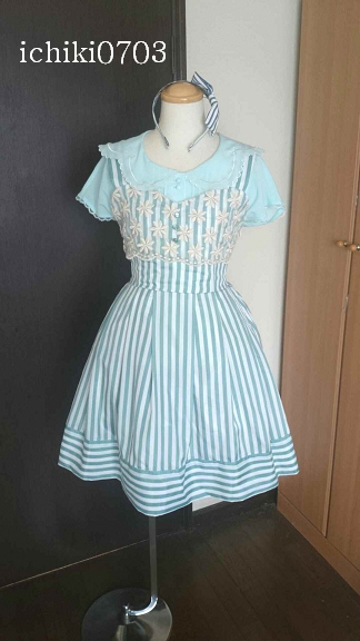 Fint フィント水色ストライプ ワンピース セット Mサイズ 売買されたオークション情報 Yahooの商品情報をアーカイブ公開 オークファン Aucfan Com