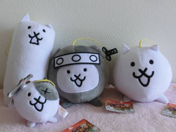 にゃんこ大戦争 ぬいぐるみ マスコット 忍者ネコ バトルネコ キャラクター 売買されたオークション情報 Yahooの商品情報をアーカイブ公開 オークファン Aucfan Com