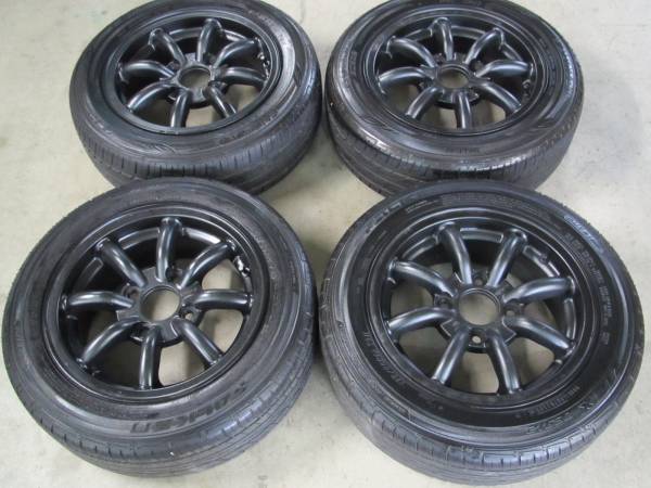 ワタナベ風 14×6j+38 114.3/4H 175/60R14 set(ラジアルタイヤ)｜売買
