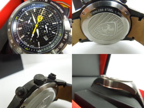SCUDERIA FERRARI☆RONDA 5030 D☆フェラーリ 腕時計(クロノグラフ＋
