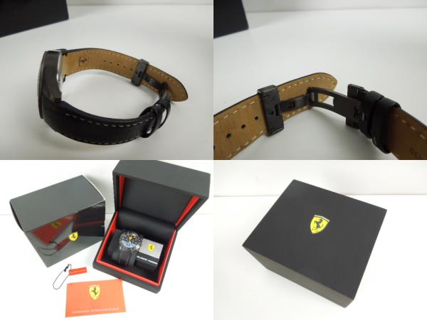 SCUDERIA FERRARI☆RONDA 5030 D☆フェラーリ 腕時計(クロノグラフ＋