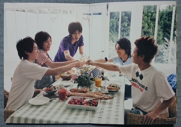 嵐2008-2009 カレンダー 大野智櫻井翔相葉雅紀二宮和也松本潤(嵐