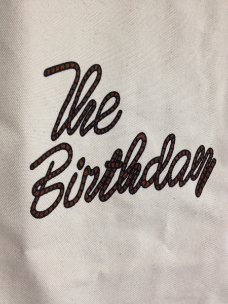 ☆THE BIRTHDAYバースデイ キャンバストートバッグ 新品未使用(記念品 