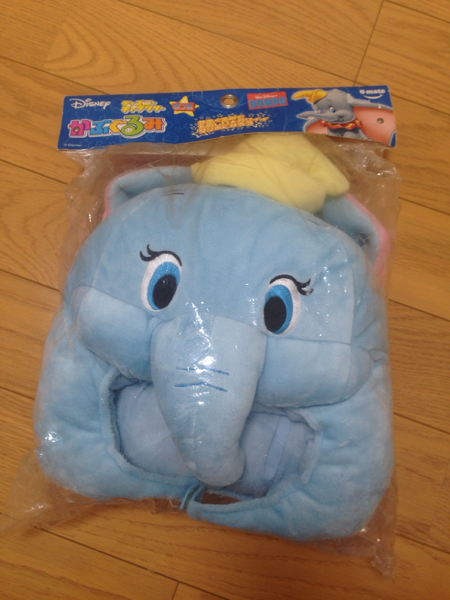 レア ディズニー ダンボ ファンキャップ かぶぐるみ(ダンボ)｜売買され