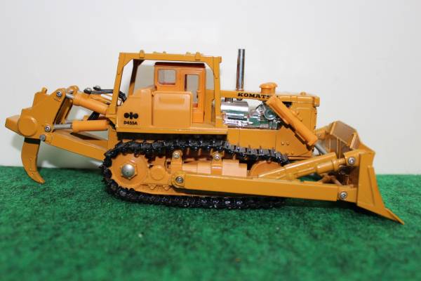 KOMATSU】コマツ D455A blackTrack ブルドーザー 建機 S=1/50(建設車両