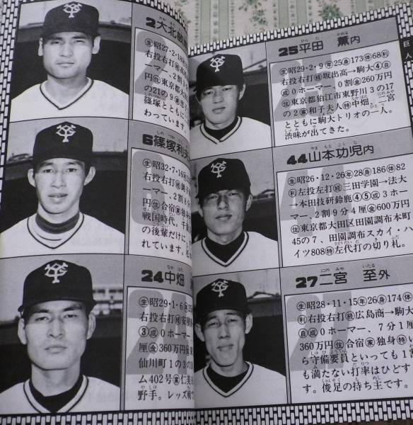 ケイブンシャ プロ野球大百科 54年度版 選手名鑑(野球一般)｜売買され