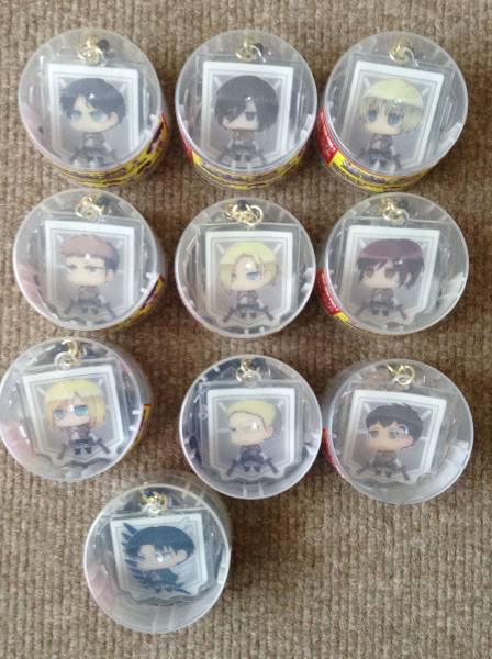 ★特典★「進撃の巨人」3WAYストラップ WONDA特典 全10種類_1