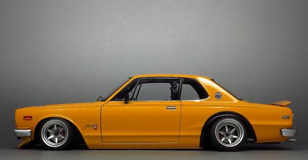 1/18 Aa スカイライン GT-R ハコスカ ロンシャン カスタム 改(乗用車