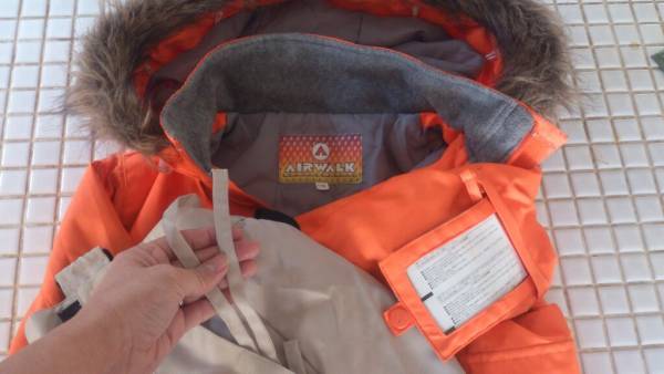 AIR WALK(エアウォーク)子ども/ジュニアスキーウェア★手袋つき_3