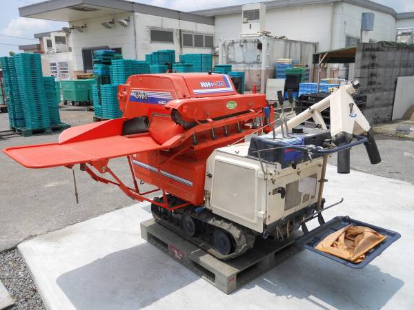 クボタ 移動式脱穀機キャタピラー付 RH1-40 中古(農業機械)｜売買  