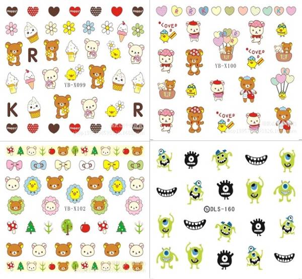 100 ウォーターネイルシール リラックマモンスターズインク B ネイルシール 売買されたオークション情報 Yahooの商品情報をアーカイブ公開 オークファン Aucfan Com