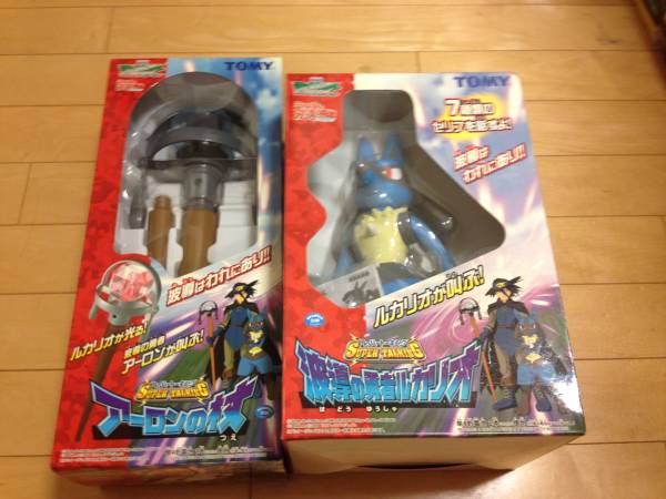 超激レア！ TOMY スーパートーキング 波導の勇者 ルカリオ トミー スパートーキング 波導の勇者ルカリオ アーロンの杖