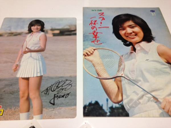 桜田淳子 映画「スプーン一杯の幸せ」 パンフ下敷などのセット