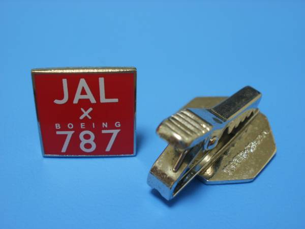 JALパイロットグッズ☆安全憲章ネクタイピン 日本航空支給限定品(日本