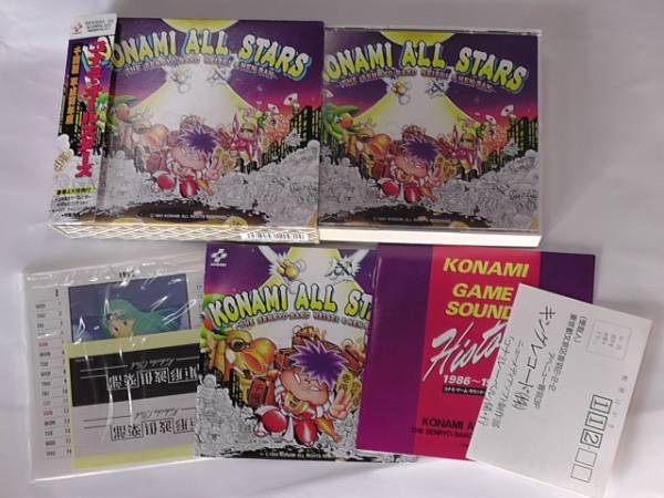 CDコナミオールスターズ千両箱平成四年版ゲームサウンドトラック 