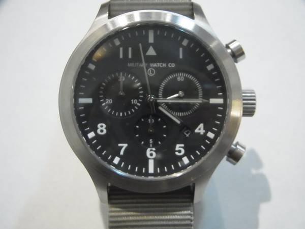 美品/MWC クロノグラフ パイロットウォッチMTECIIISS CHRONO時計 