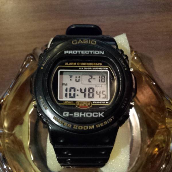 G-SHOCK DW-5700 金/白 稀少 スティング 901モジュール (G-SHOCK