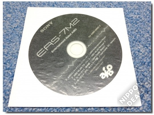 ソニーアイボ AIBO ENTERTAINMENT ERS-7M2 CD-ROM (AEP) 新品 A7