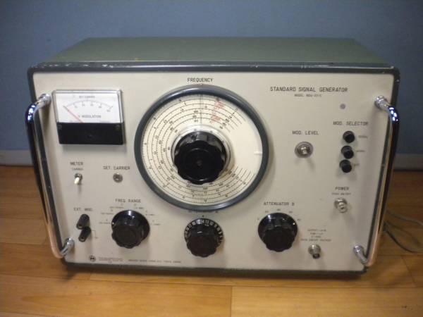 珍品◇meguro MODEL MSG-221C◇STANDARD SIGNAL GENERATOR(アマチュア