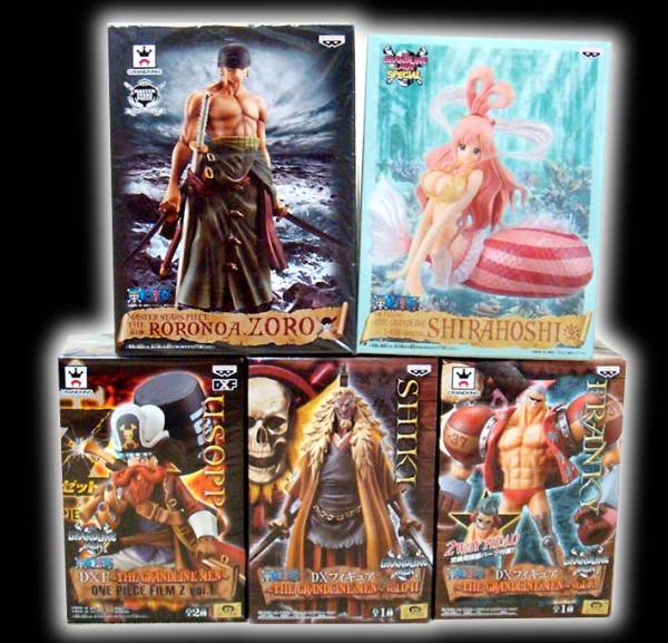 ワンピース MSP GRANDLINE MEN DXフィギュア☆ゾロ シキ 他