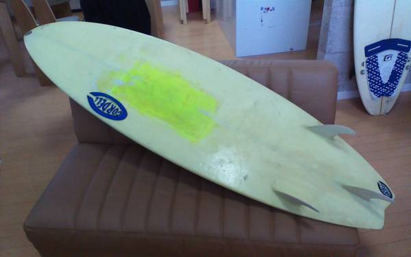 中古サーフボード 6．2f roial zoc ファン感覚で(6.0 