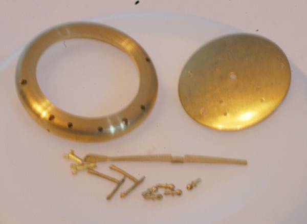 1283≫C57タイプ煙室戸セット・リブ無フランジ.カンヌキ付