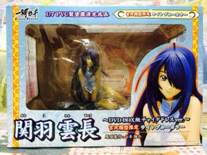中古美品】一騎当千 関羽雲長 チャイナドレスver. ブラックカラー版 1 