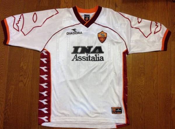 ａｓ ローマ ８ 中田英寿 99 00 ２ｎｄユニフォーム セリエa 売買されたオークション情報 Yahooの商品情報をアーカイブ公開 オークファン Aucfan Com