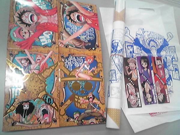 ワンピース 74巻購入特典 文教堂 ポスター Box2種 しおり3種他 その他 売買されたオークション情報 Yahooの商品情報をアーカイブ公開 オークファン Aucfan Com