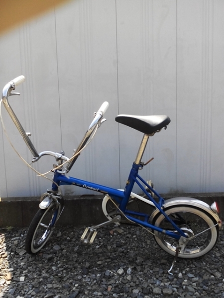 ミズタニコンパクト、自転車、折り畳み、ミニベロ、古い、レトロ(16