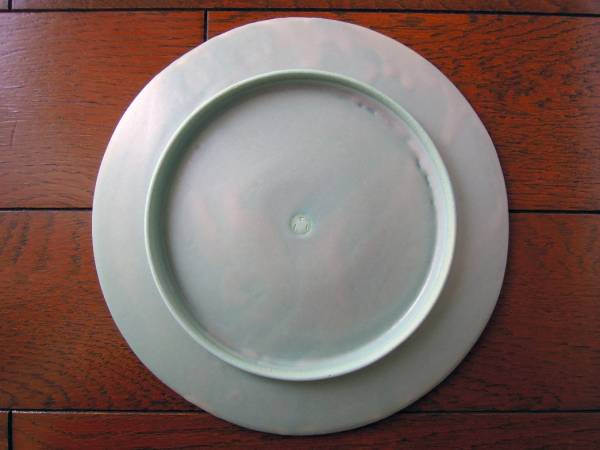 新品】吉村和美 リム皿 空色/ 鹿児島睦 雅姫 天然生活 陶器(大皿  