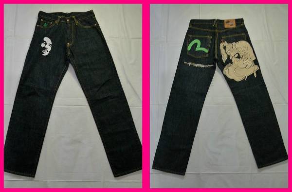 EVISUエヴィスジーンズ・激レア！ユーロモデル毘沙門天+神道 28