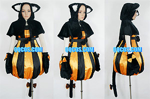 ★コスプレ衣装VOCALOIDドリィムメルティックハロウィン鏡音リン