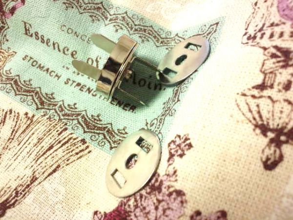 デザイン金具　マグネットホック　マグネットボタン_3