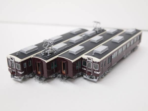 ○KATO阪急6300系6351F嵐山線リニューアル 4両セット○鉄道模型(私鉄