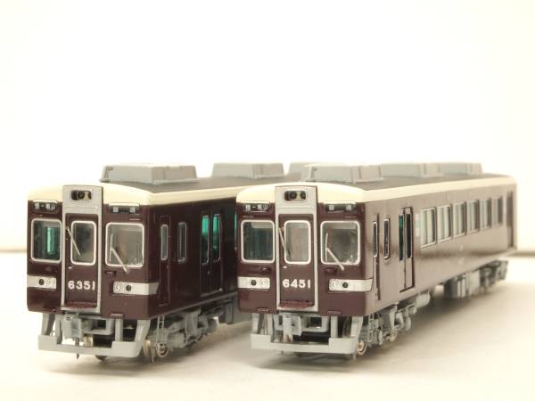 ○KATO阪急6300系6351F嵐山線リニューアル 4両セット○鉄道模型(私鉄