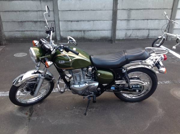 Kawasaki エストレヤ BJ-250AE 2014年式 緑 最新モデル(126cc