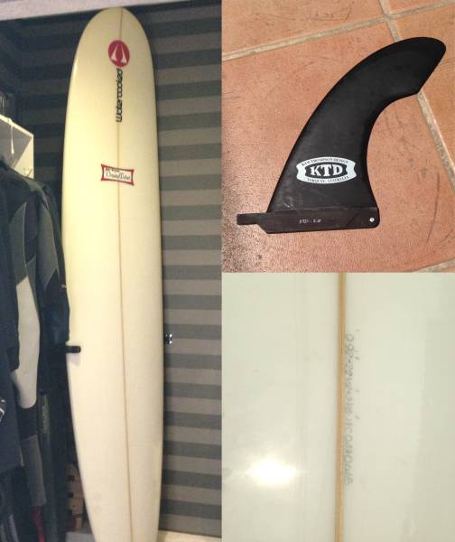 ☆【送料が安い】ロングボード9.2WATER COOLED☆おまけ付き(9.2  