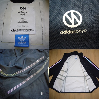 adidas 倉石一樹 ObyO コラボ トラックジャケット アディダス Originals ジャケット 限定品 公式 表記なし 2Pｽｰﾂ ｸﾞﾚｰｽﾄﾗｲﾌﾟ BARBERA&amp;C. CARLO 84-LAB.（アディダスオリジナルスバイハチヨン
