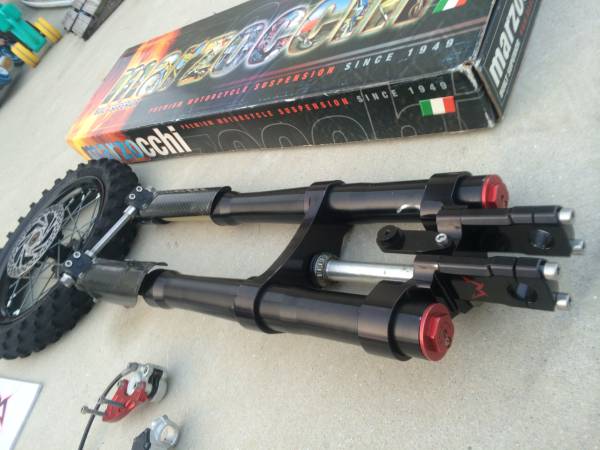 CRF50 マルゾッキ フォークKIT MARZOCCHI SHIVER 35mm モンキー