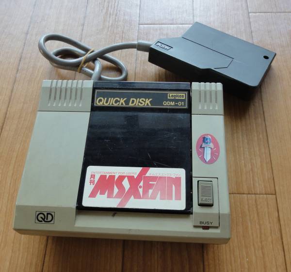 MSX クイックディスクドライブ QDM-01 Quick Disk Drive QDM-01(MSX 