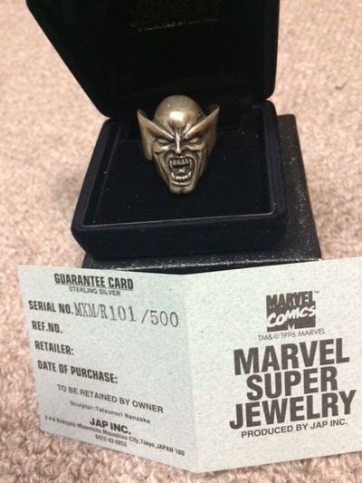 JAP工房 Marvel Super Jewelry ウルヴァリン リング 限定500 (22号