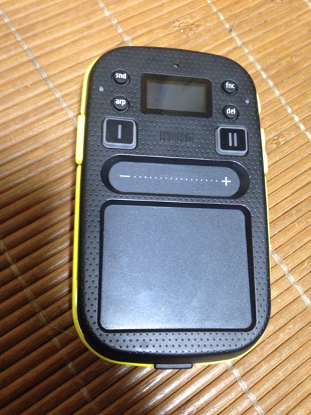 美品★ korg Kaossilator 2 黄色 roland akai boss kaoss pad