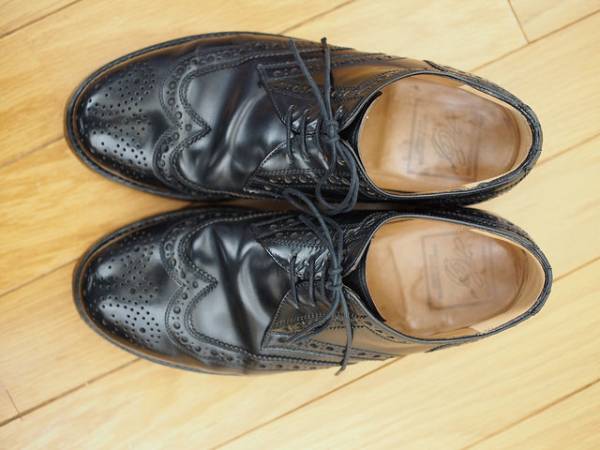 Heinrich Dinkelacker Rio Full Brogue Cordovan black triple sole