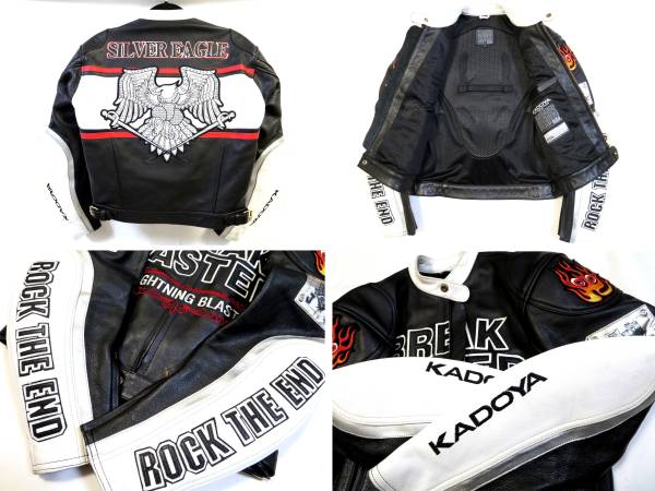 限定100着 KADOYA カドヤ JACKY JAC ライダースレザージャケット(M
