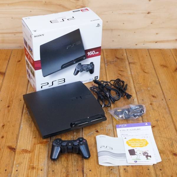 【PS3】本体 CECH-3000A 160GB チャコールブラック★送料無料★