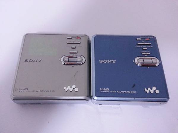 ジャンク SONY ソニー Hi-MD ウォークマン MZ-RH10 ソニー Hi-MD