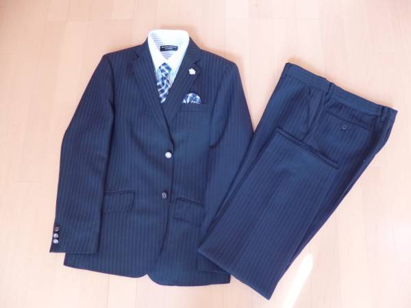 卒業式！男の子スーツ上下セット　ミチコロンドン サイズ１６５