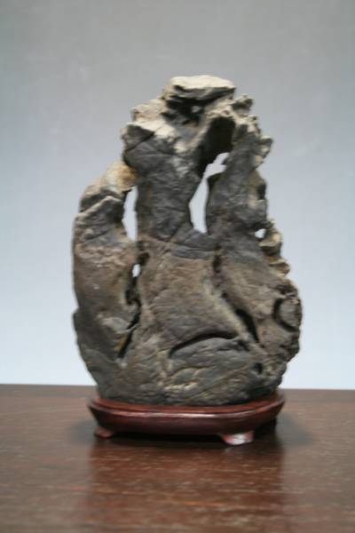 （美）水石　加茂川石　風穴