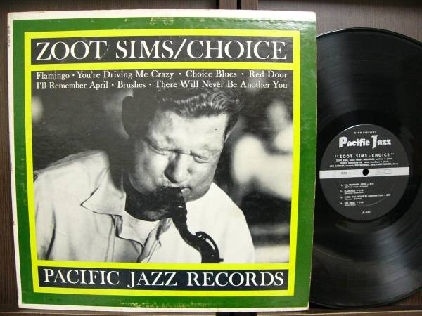 ■激レア■完全オリジナル美盤■ZOOT SIMS■CHOICE